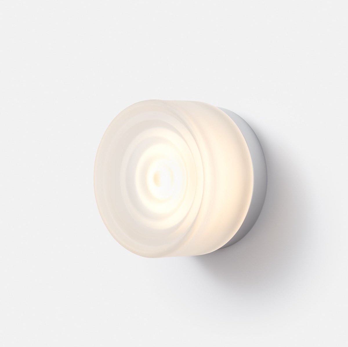 TML Ripple IP65 Rating Tempered Glass Wall Sconce