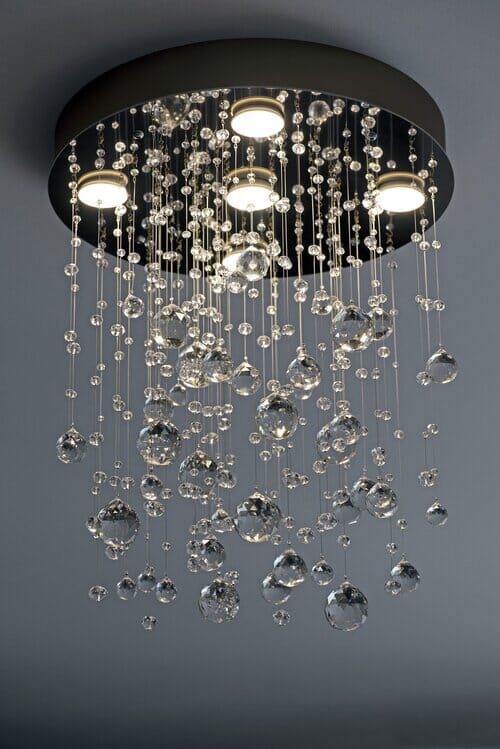 Rainfall Crystal Chandelier