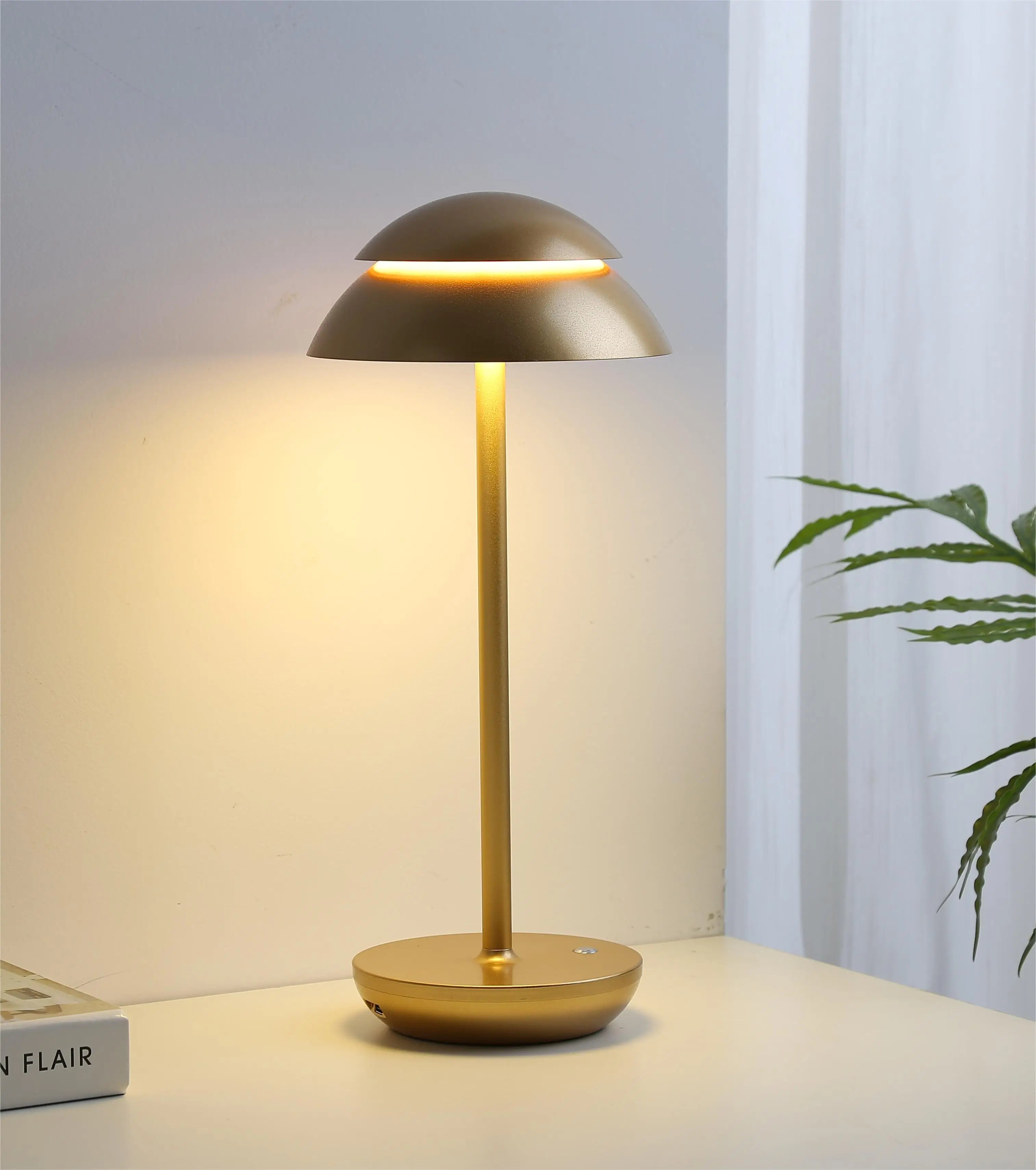 PowerLuxe - Lampe de table rechargeable