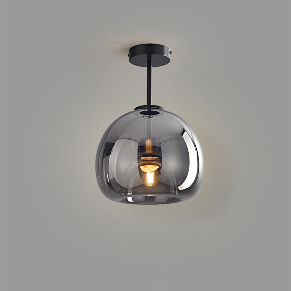 Kopparglas Semi Flush Mount Taklampa