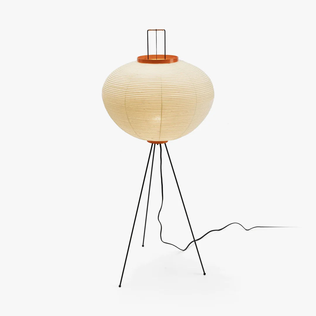 Rice paper floor lamp