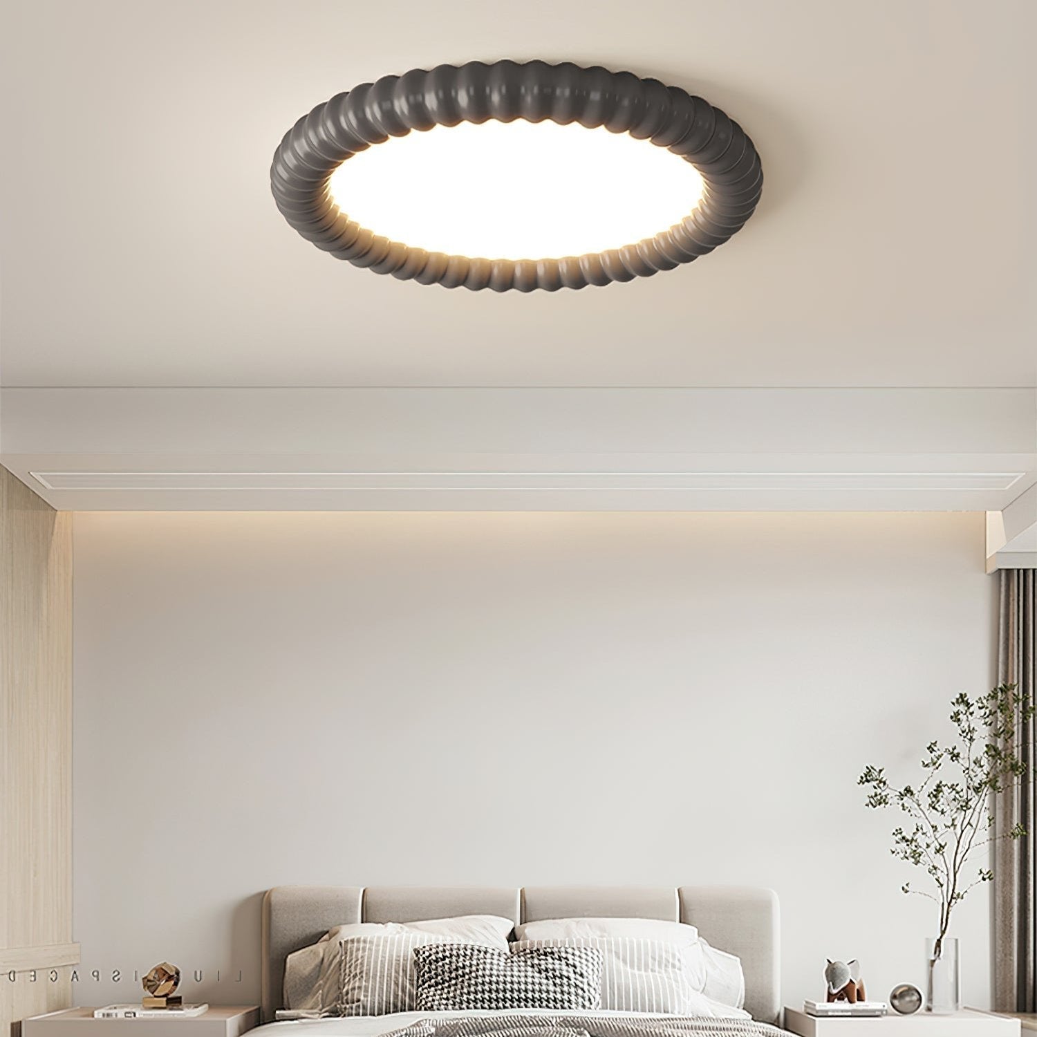 Ripple – Moderne Halo-loftslampe