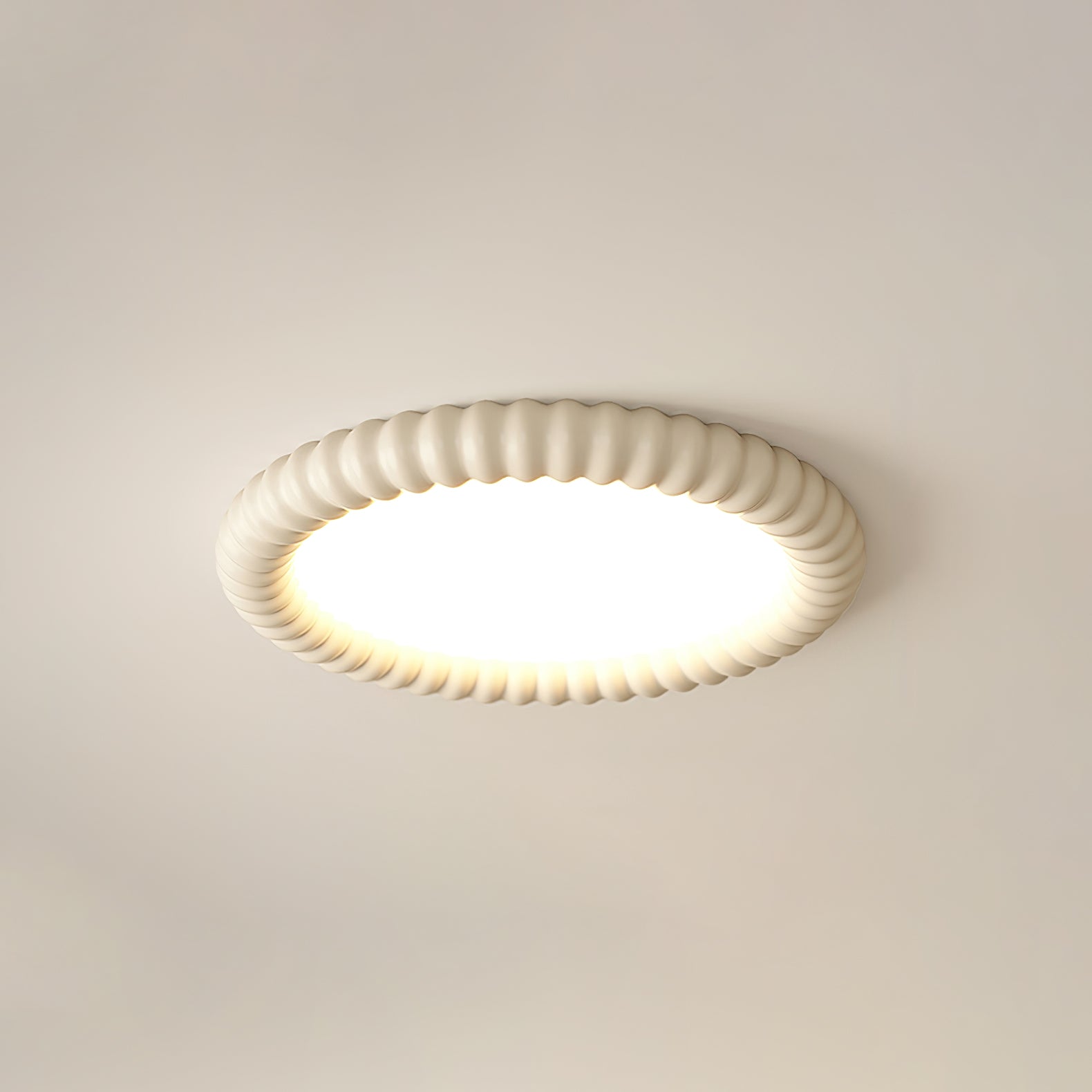 Ripple – Moderne Halo-taklampe