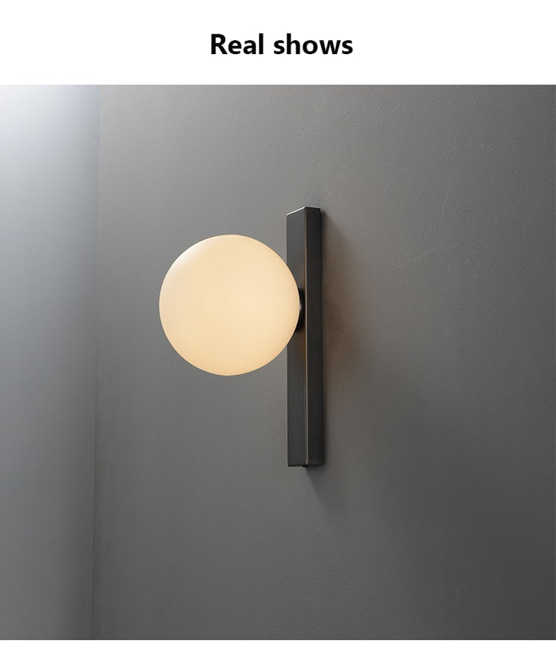 TML Darime - Simple Copper Estiluz Circ LED Wall Sconce