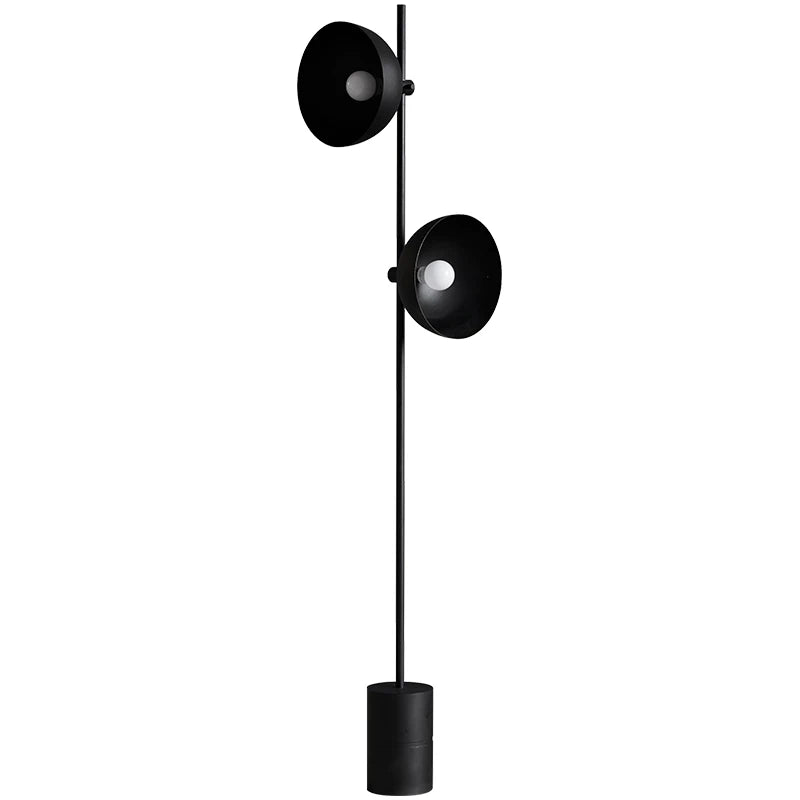 Černá minimalistická podlahová lampa | Elegantní a stylové osvětlení