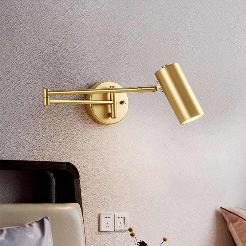 KIN Grace - Touch Sensor Wall Lights Adjustable Swing Long Arm