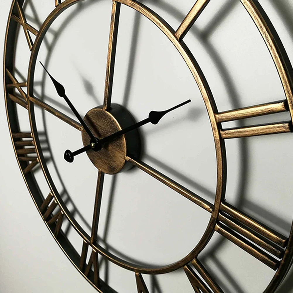 Modern 3D Roman Numeral Clock