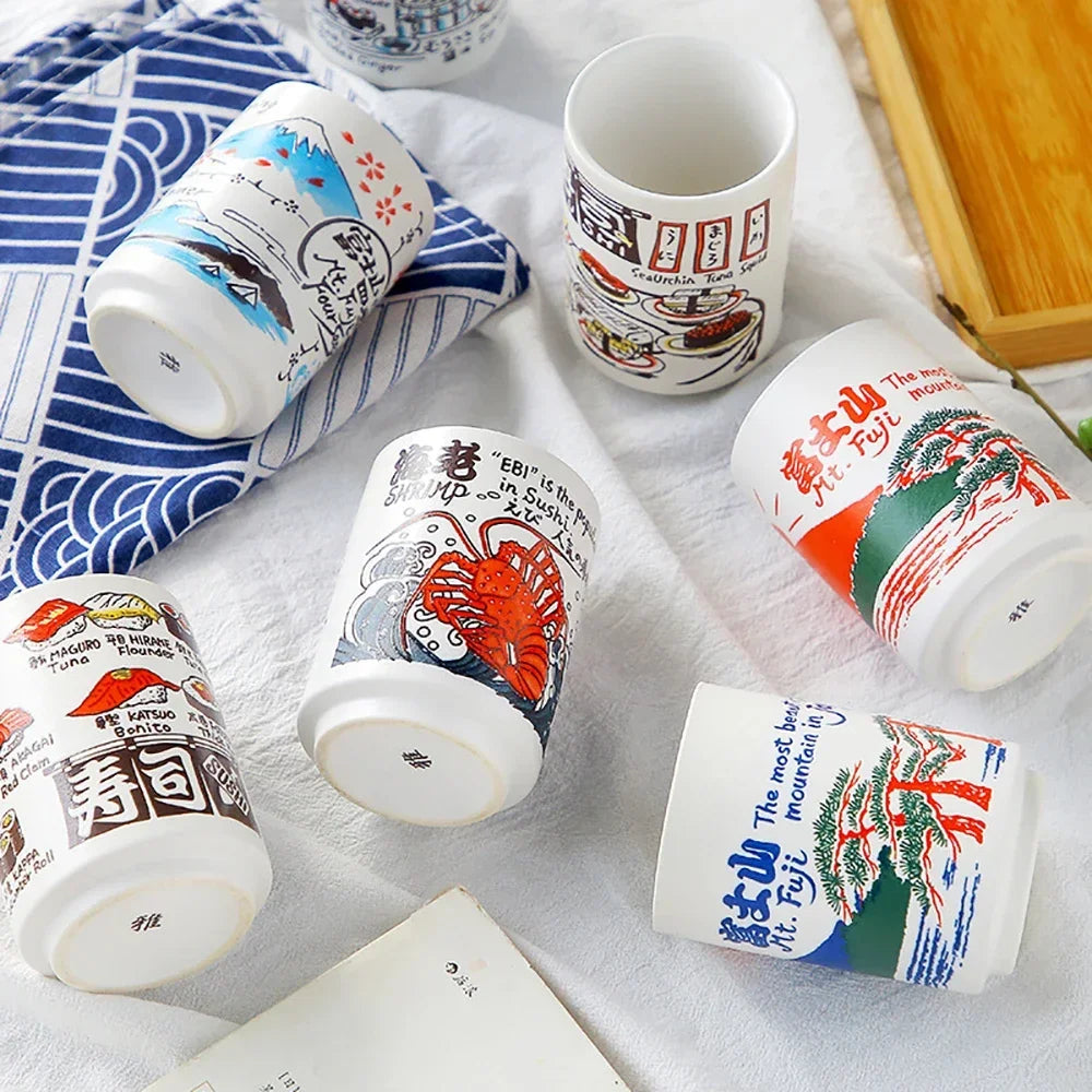 Tasses à thé japonaises artisanales Yamato