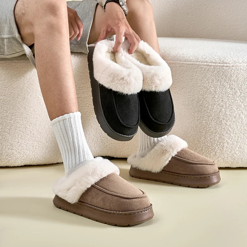 ChaudDouillet - Winter Cotton Slippers for Men