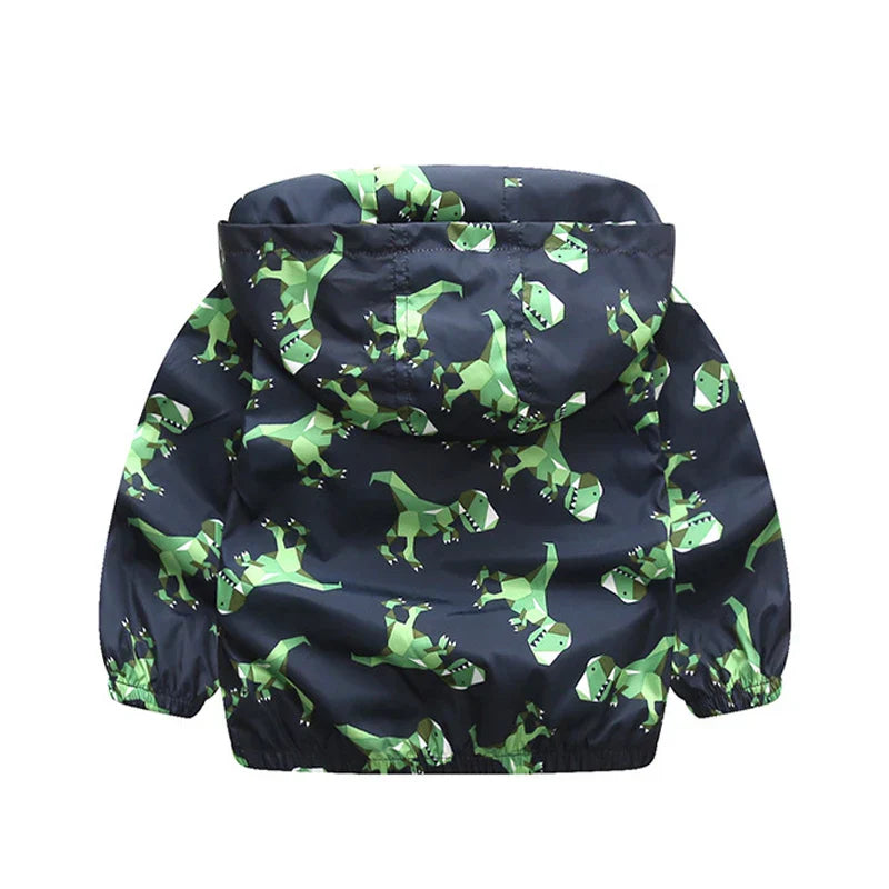 Imperméable dinosaure pour garçon