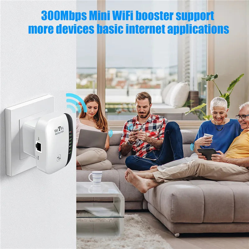 WiFi Repeater™ - 300Mbps Bezdrátový Zesilovač Signálu