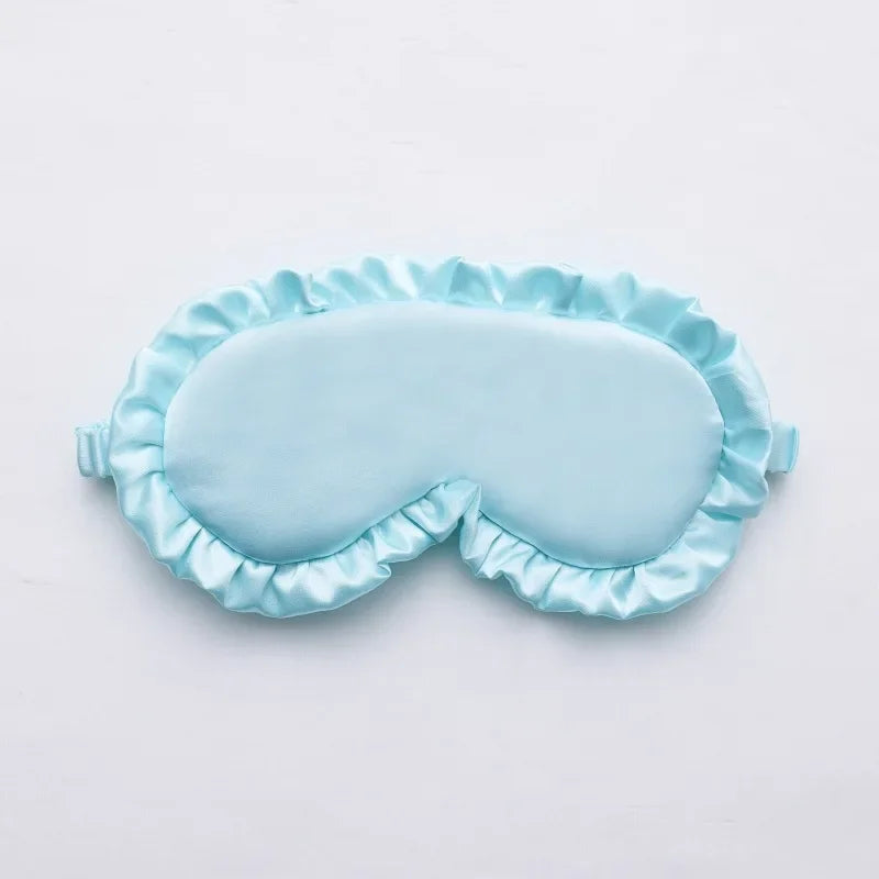 Silk Ruffle | Ruffled Sleep Mask