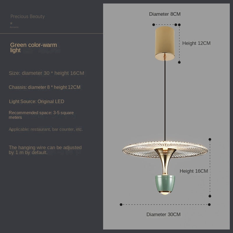 Art Flower Umbrella Chandelier