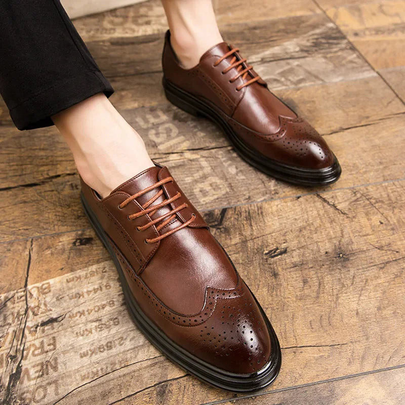 Chaussures vintage décontractées, formelles et confortables pour hommes