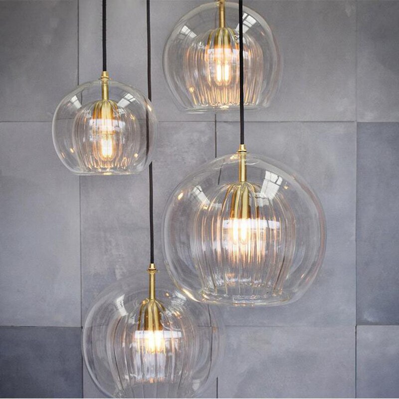 LON Bhouri - Nordic Designer Art Flower Double-layer Glass Pendant Lights