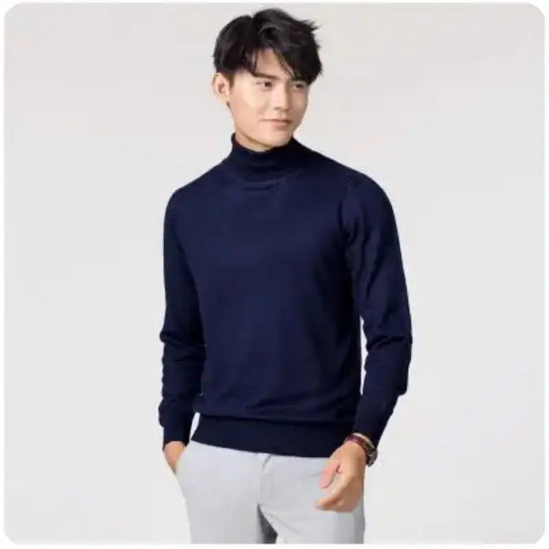 Elliot Cashmere Turtleneck-genser – Luksusvarme for menn | Høst og vinter 2023