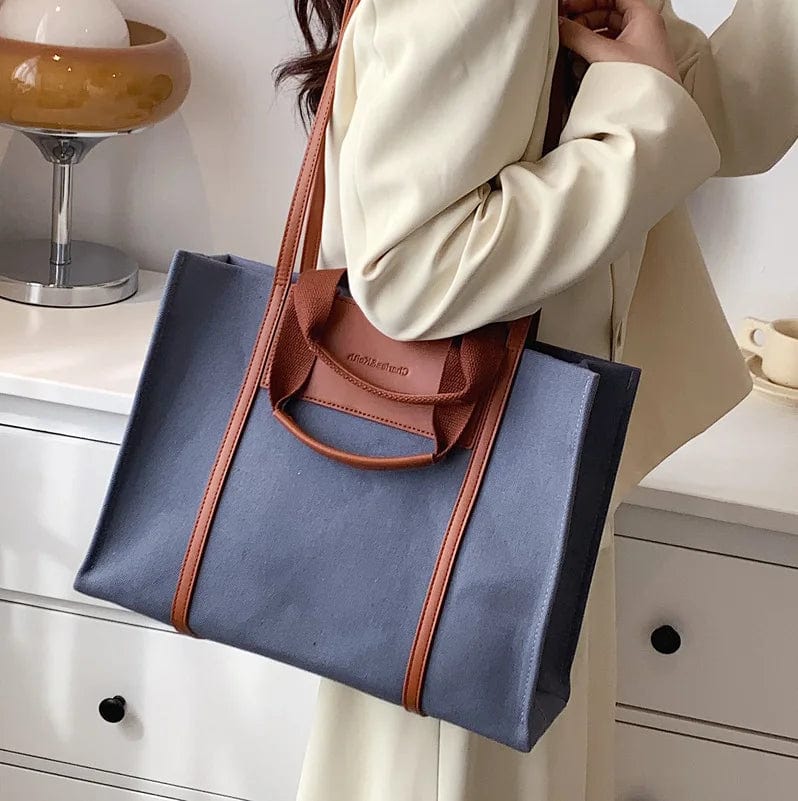 Trendy canvas tas