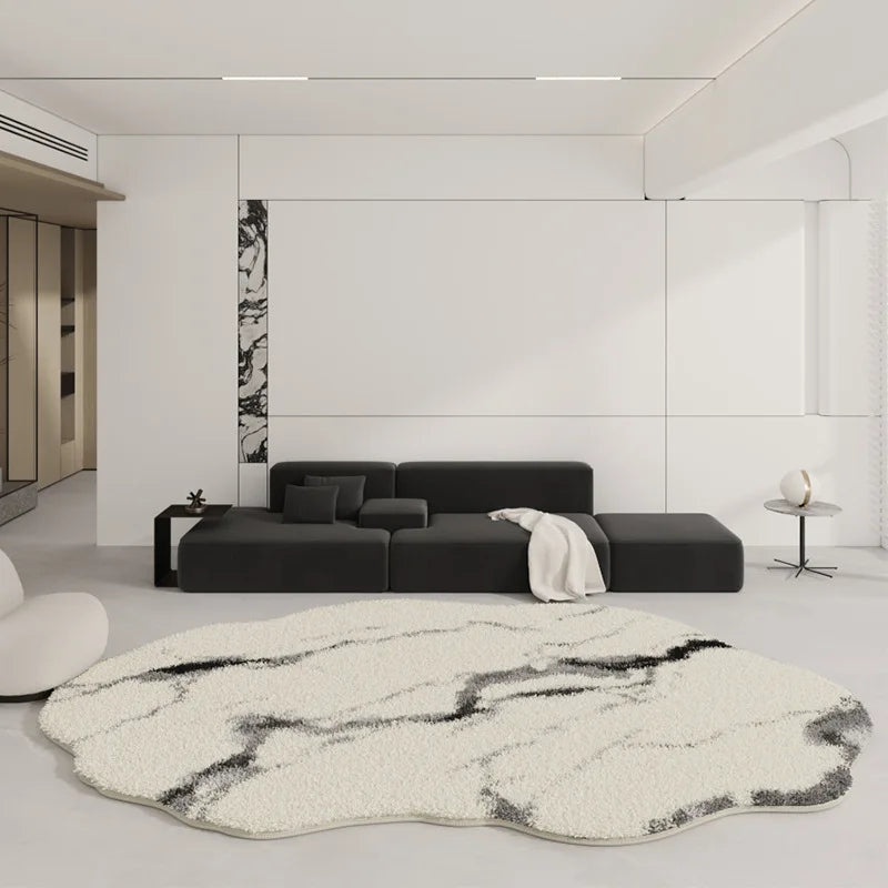 Alfombra Winnie Modern Minimalist – Suave, Esponjosa y Estilosa para Espacios Habitables