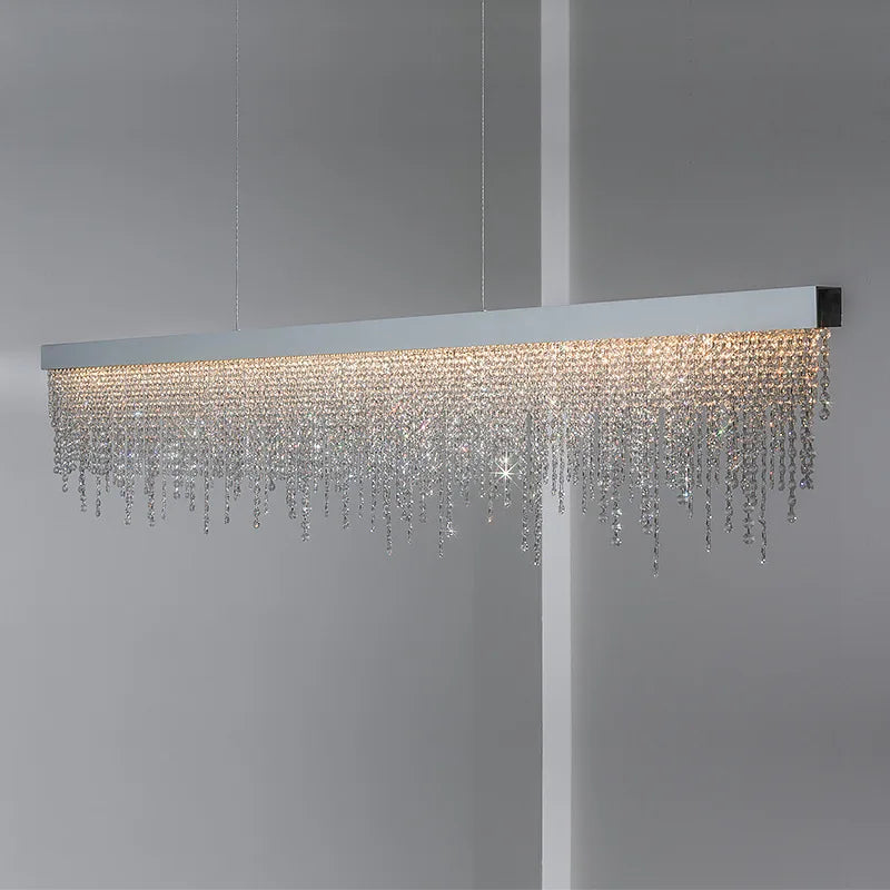 Chandelier Rectangulaire en Cristal Zara