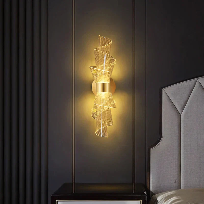 Nordic Spiral - Scandinavian Design LED Wall Light