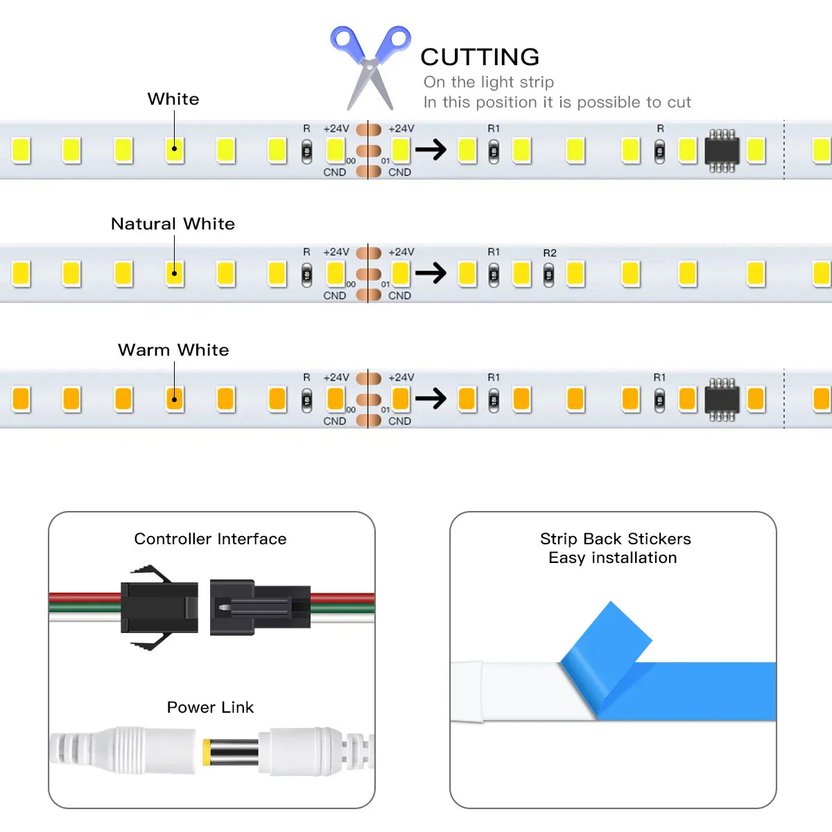 Vrimlo Væg 10 meter LED Strip Lys