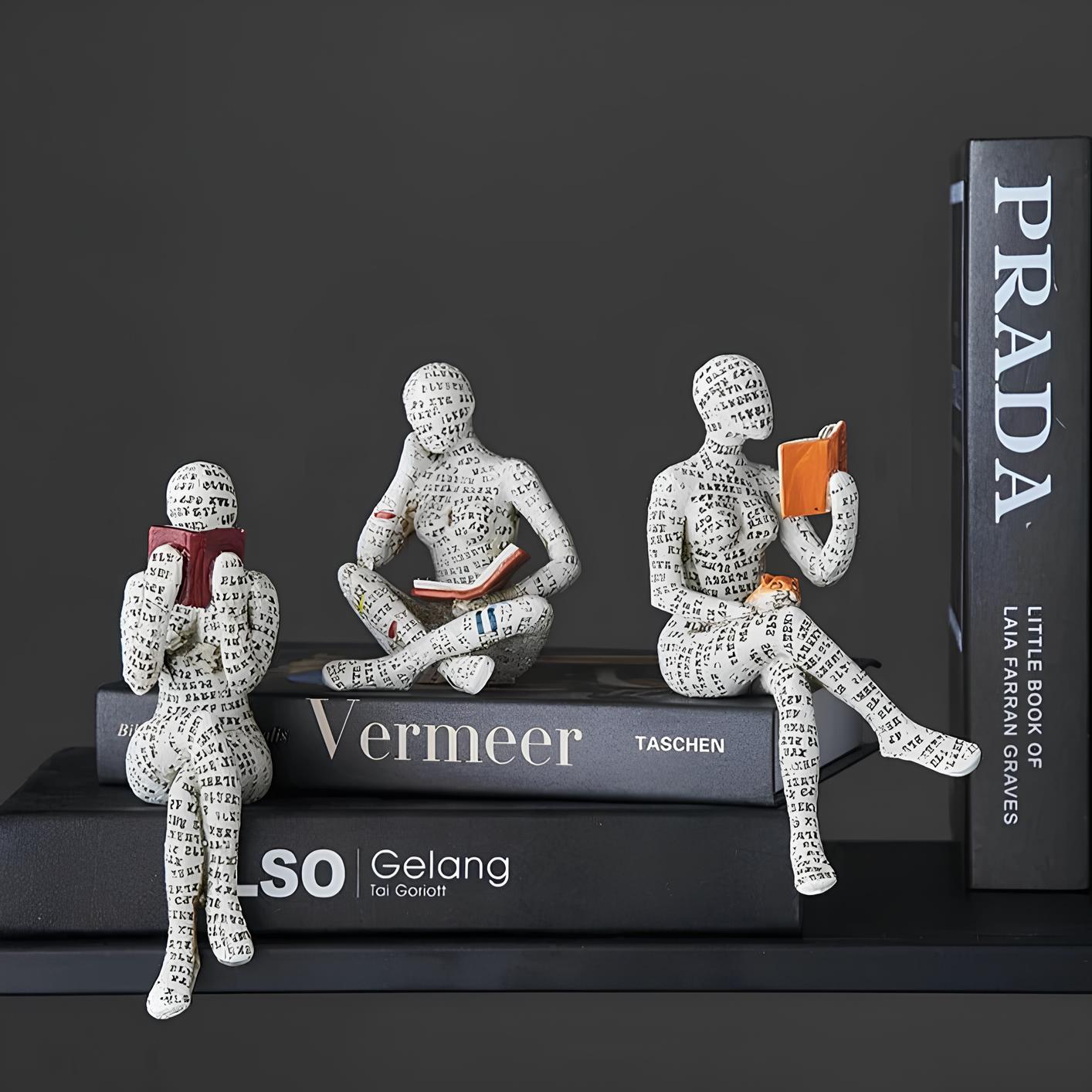 Modern Reading Egyptian Mummy Ornament Figurine