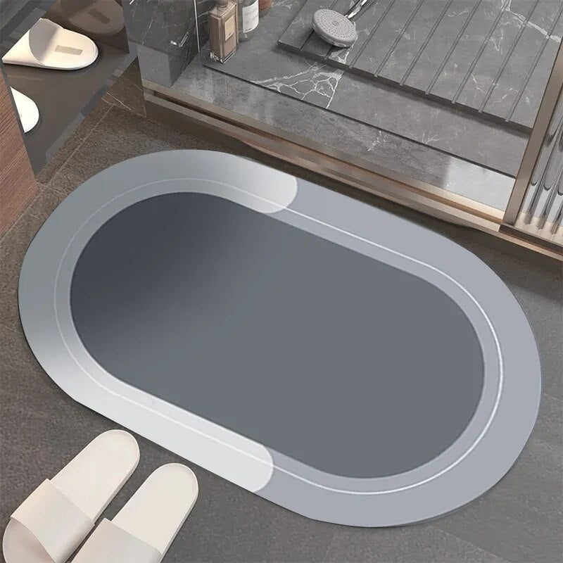 Super Absorbent Non-Slip Bathroom Mat – Quick-Drying and Safe for Wet Floors