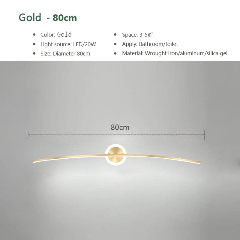 LED Bathroom Mirror Wall Lamp