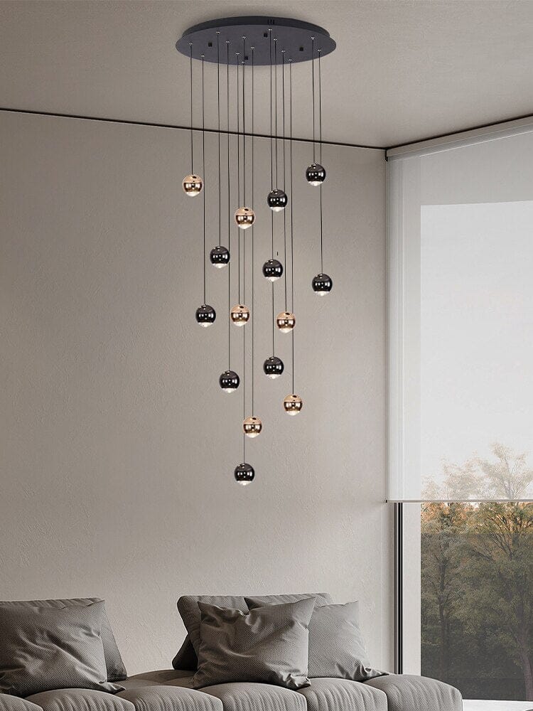 Glass Raindrop Chandelier