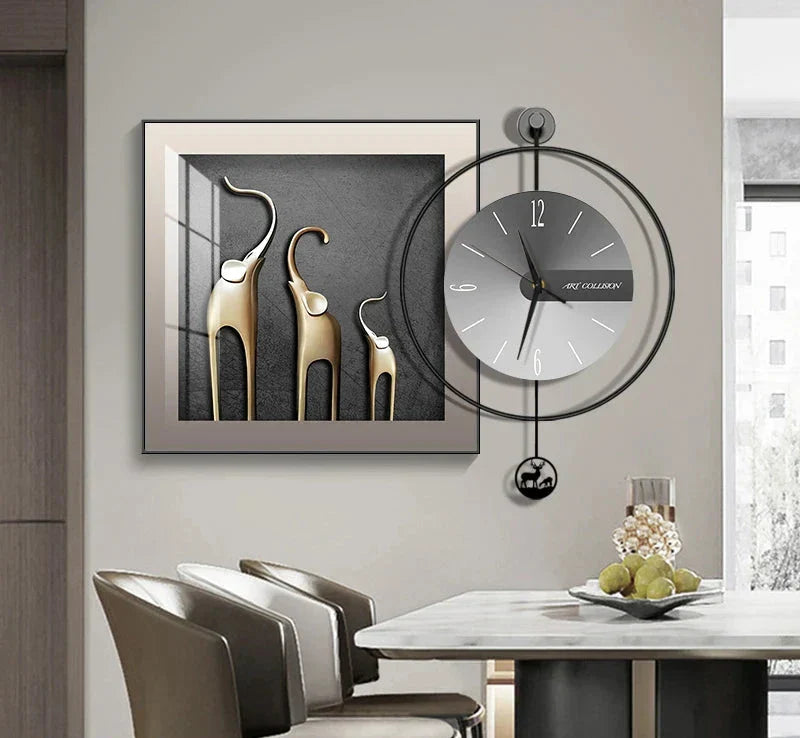 LuxClock – Modern and Creative Wall Clock