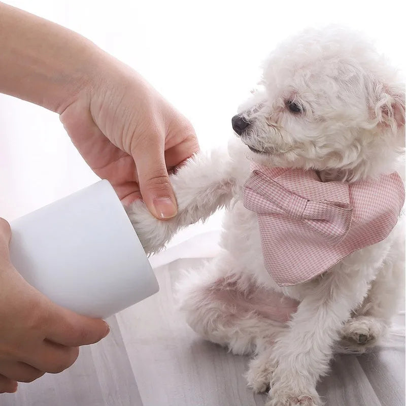 Sara Pet Paw Cleaner Cup – Spălător de labe pentru câini și pisici, rapid și blând