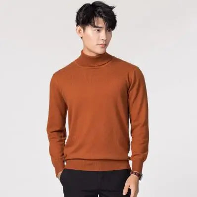 Pull à col roulé en cachemire Elliot – Chaleur de luxe pour homme | Automne et hiver 2023