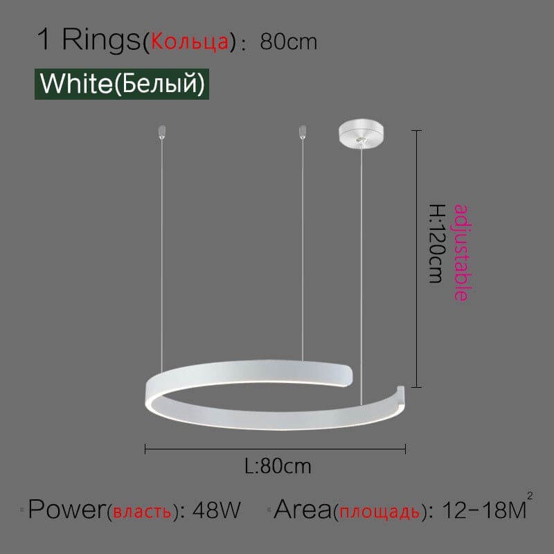 Königlicher Russischer Ring Kronleuchter