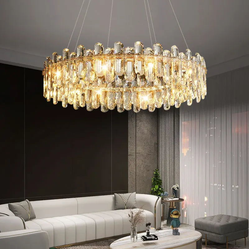 Chandelier en cristal Tooley