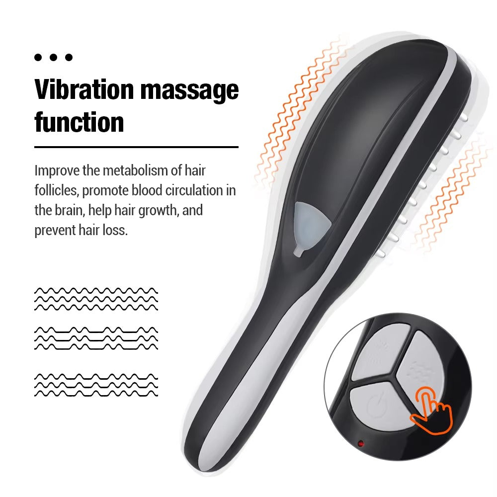 Electric Spray Massage Comb – Your 3-in-1 Solution for Hair Growth and Scalp Health