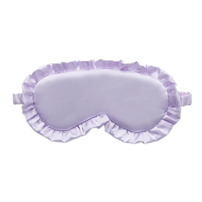 Silk Ruffle | Ruffled Sleep Mask