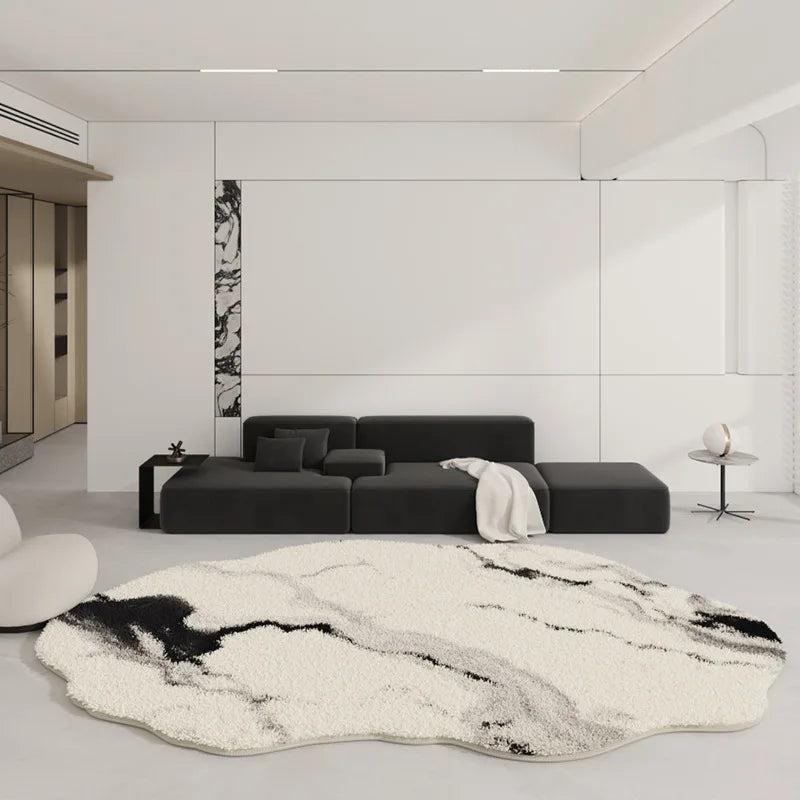 Alfombra Winnie Modern Minimalist – Suave, Esponjosa y Estilosa para Espacios Habitables