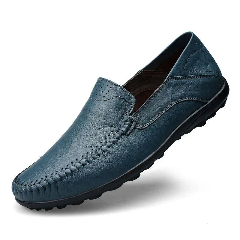 Francesco Tacconi slippers. 100% genuine leather summer loafers/shoes