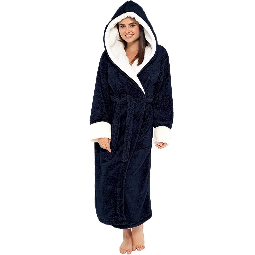 VelvetWrap – Long Plush Bathrobe