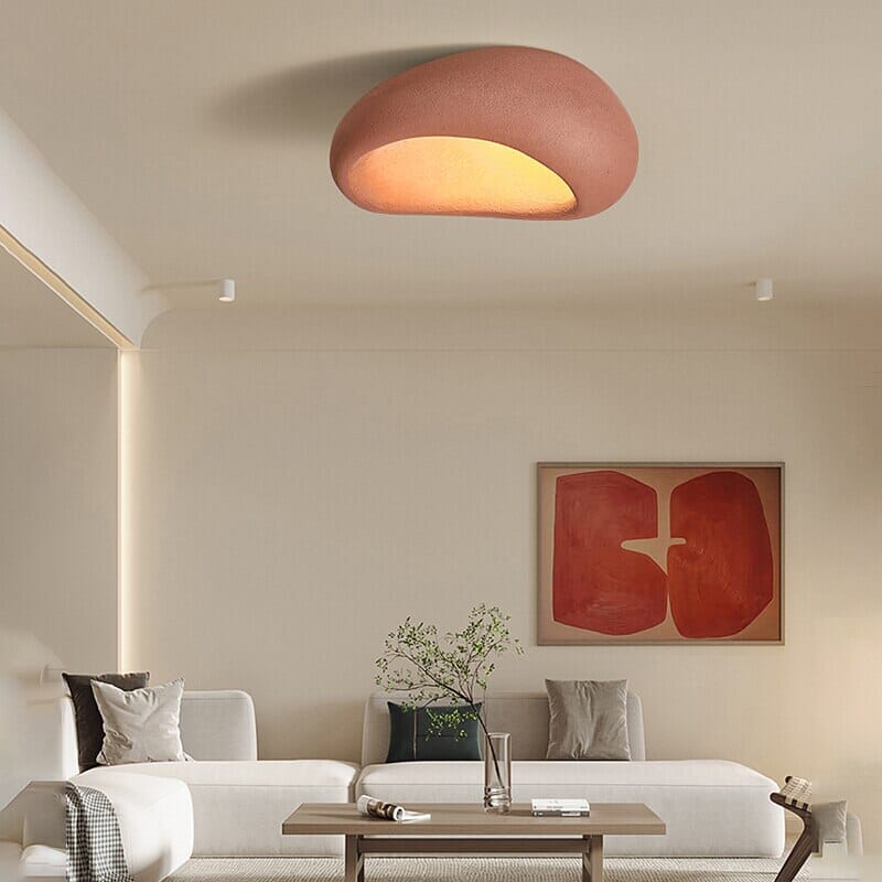 WabiSabiGlow - illuminazione a soffitto Wabi Sabi - lampada di ispirazione giapponese