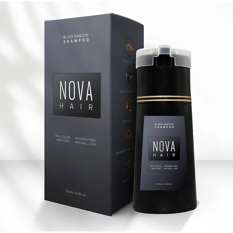 NovaHair Instantní Barvící Šampon