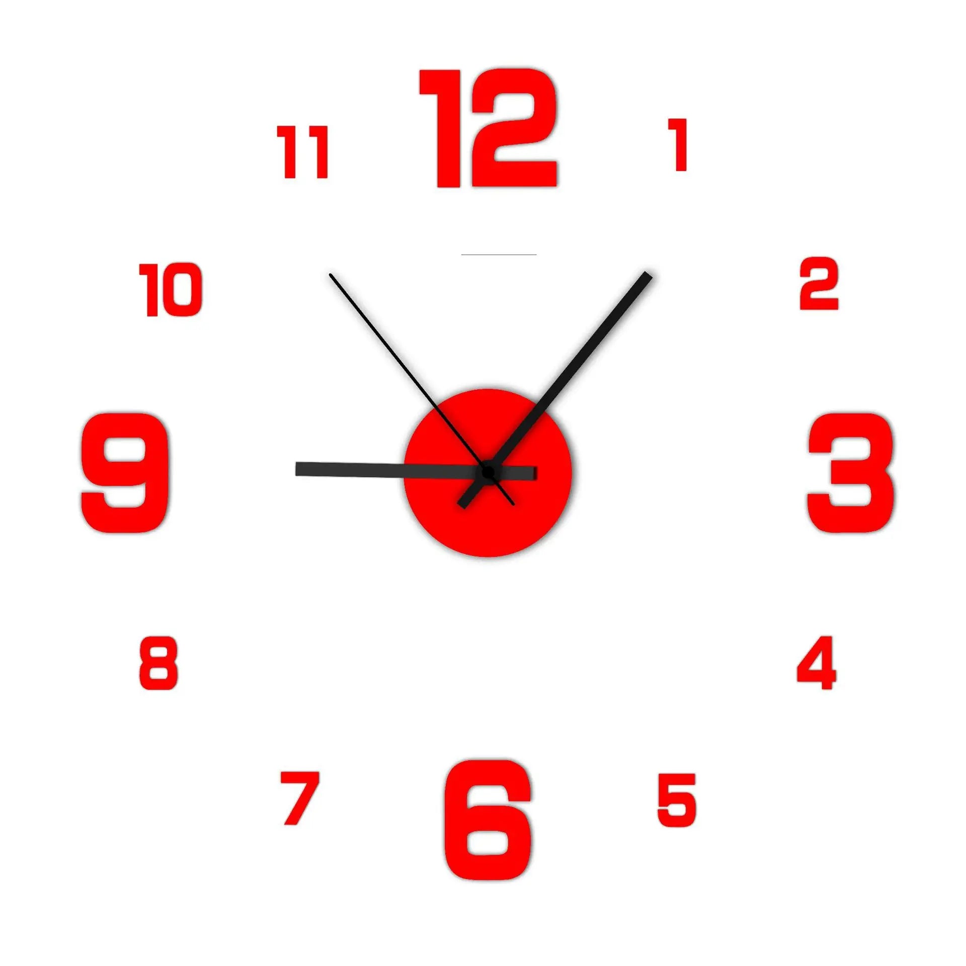 Creative Frameless Wall Clock