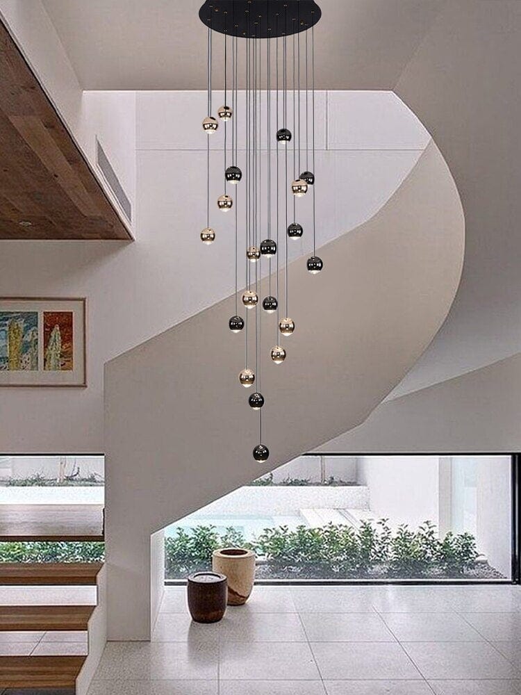 Glass Raindrop Chandelier