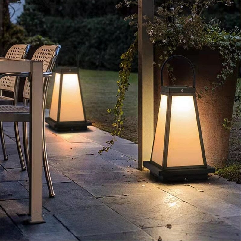 Luce Portatile LED da Giardino Retro