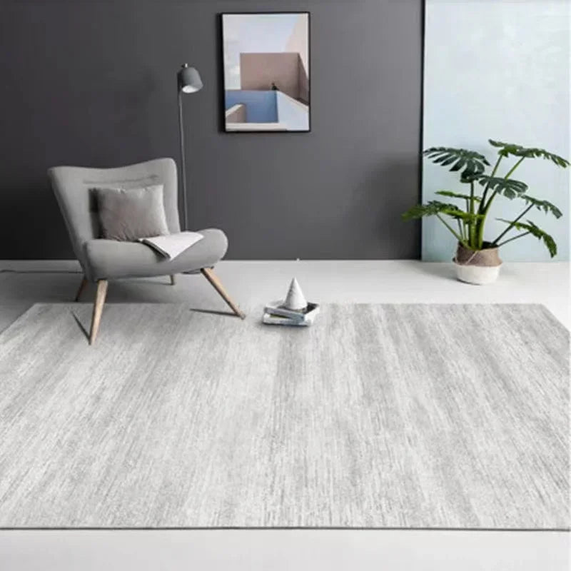 Sara Nordic Ink Splash Abstract Rug – Alfombra Moderna Lavable para Sala de Estar y Dormitorio