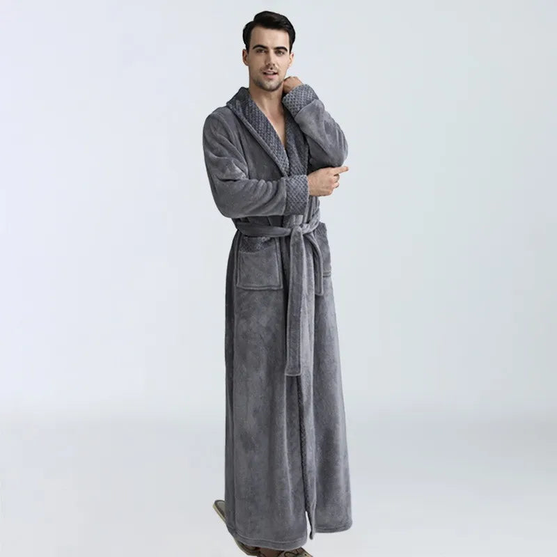 CozyNuit – Robe de Banho em Fleece para Homens