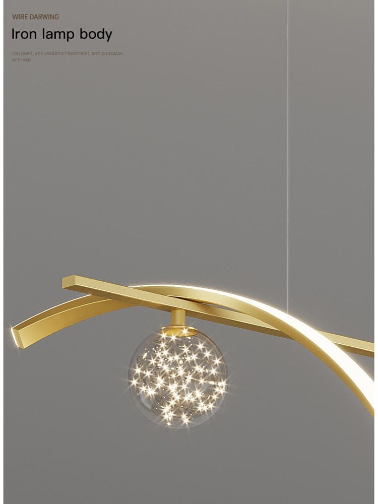 Ellington Swirl Chandelier