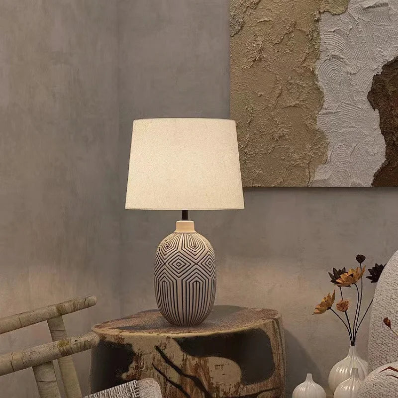 Alex Antique Ceramic Table Lamp