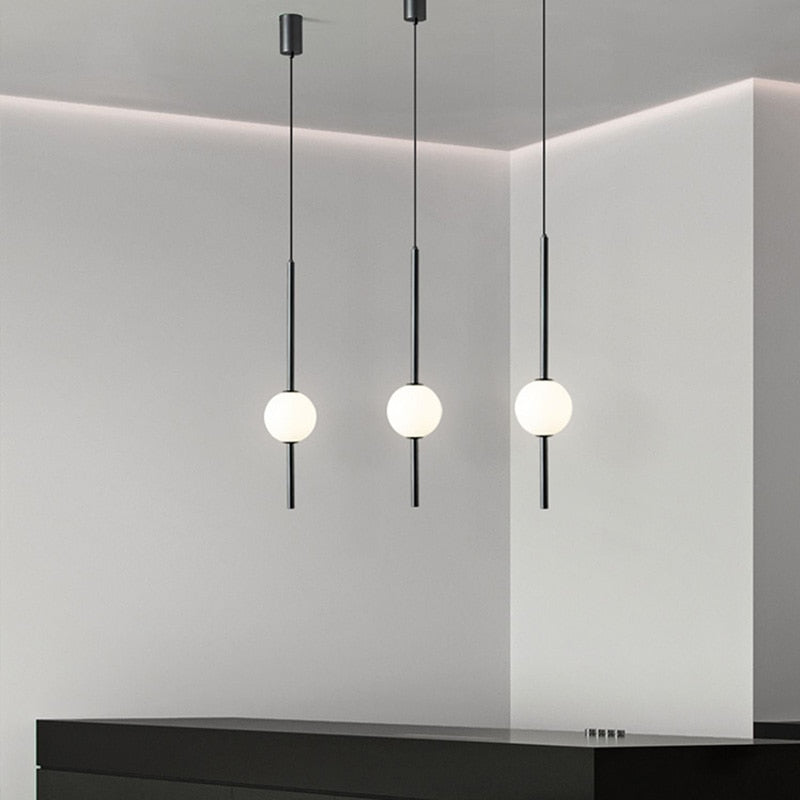 Moole Doon - Nordic Simple Glass Ball Pendant Lights