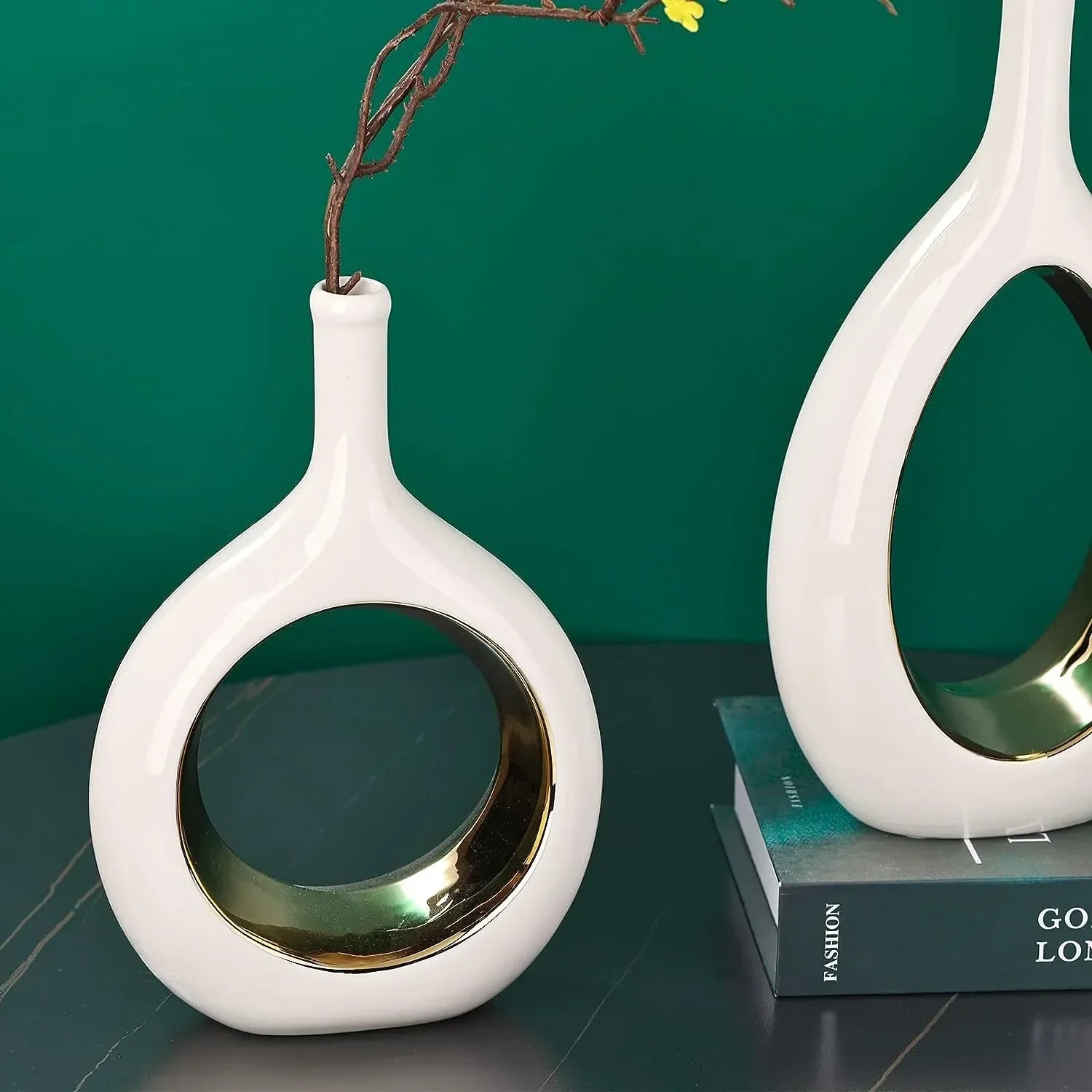 Modern Hollow Ellipse Vase